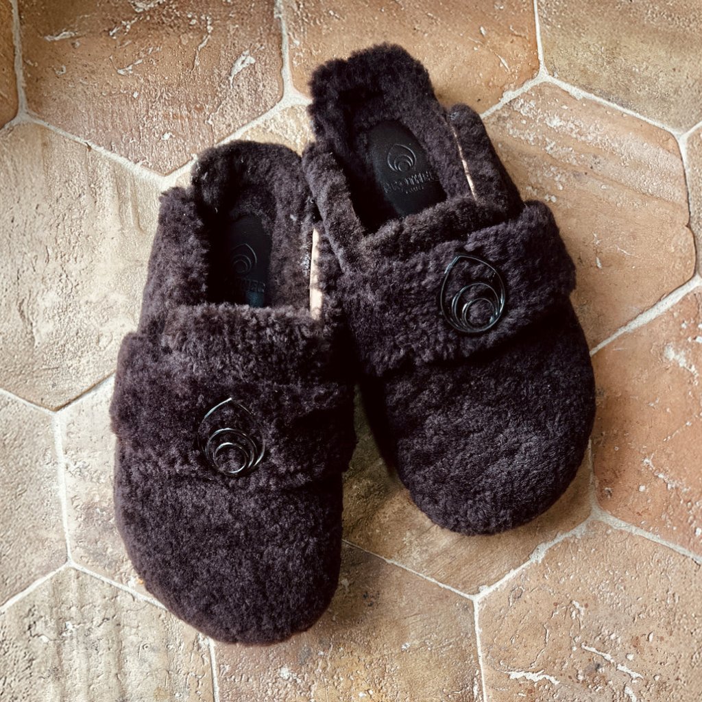 Brother Vellies Teddy Greg In Espresso Brown Size 7 New In Box — image 2 of 8